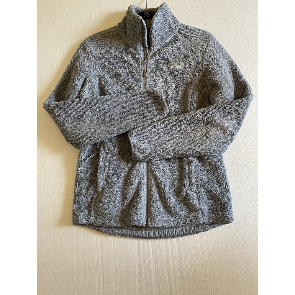 The North Face Women's Fleece Full‎ Zip Jacket Gray Size S/P
